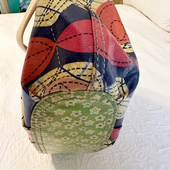 Fossil Coated Canvas Tulip Shoulder Hobo Bag - Picture 9 of 16